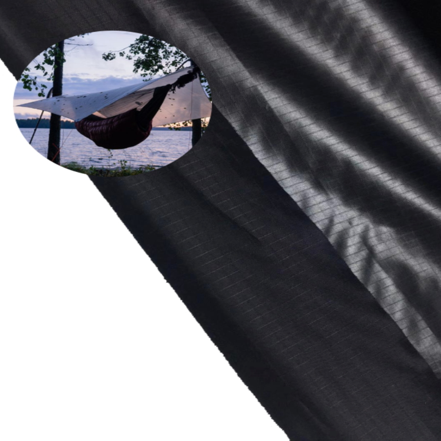 10d 15d 20d tissu silnylon ripstop ultralight silicone coated nylon taffeta hammock fabric transparent silnylon fabric