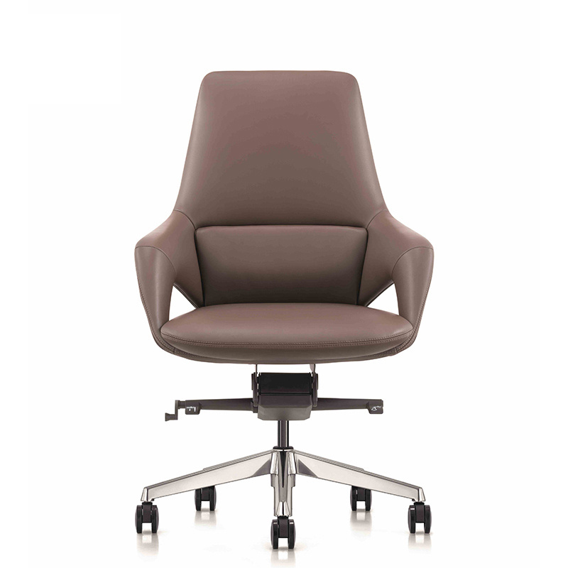 Luxury Ergonomic Swivel Manager Executive Genuine Synthetic Leather Office Chairs