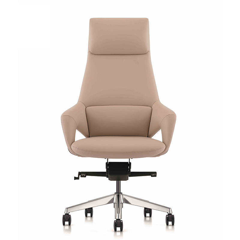 Luxury Ergonomic Swivel Manager Executive Genuine Synthetic Leather Office Chairs