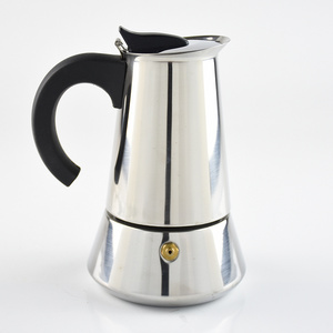 Stainless Steel Moka Percolator Coffee Maker Pot Stove Top for Home Brewing