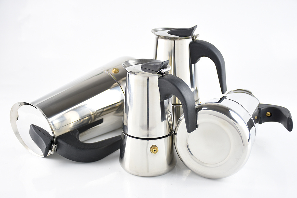 Classic Stainless Steel Coffee Maker Italian Coffee Maker