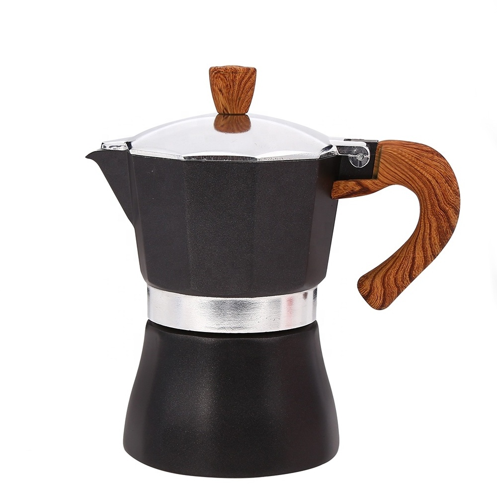 Pengrui 3cup Italian Stove top Moka espresso coffee maker percolator pot