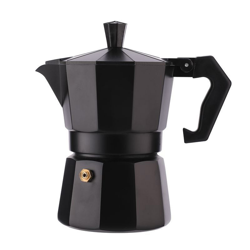 Classic Italian Style Mocha 1/3/6/9/12 Cups Polished Aluminum Moka Pot Stove-top Espresso Coffee Maker