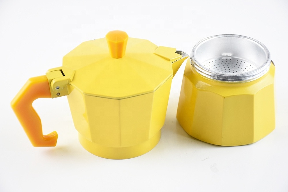 Colored Coffee Moka Pot Espresso Maker