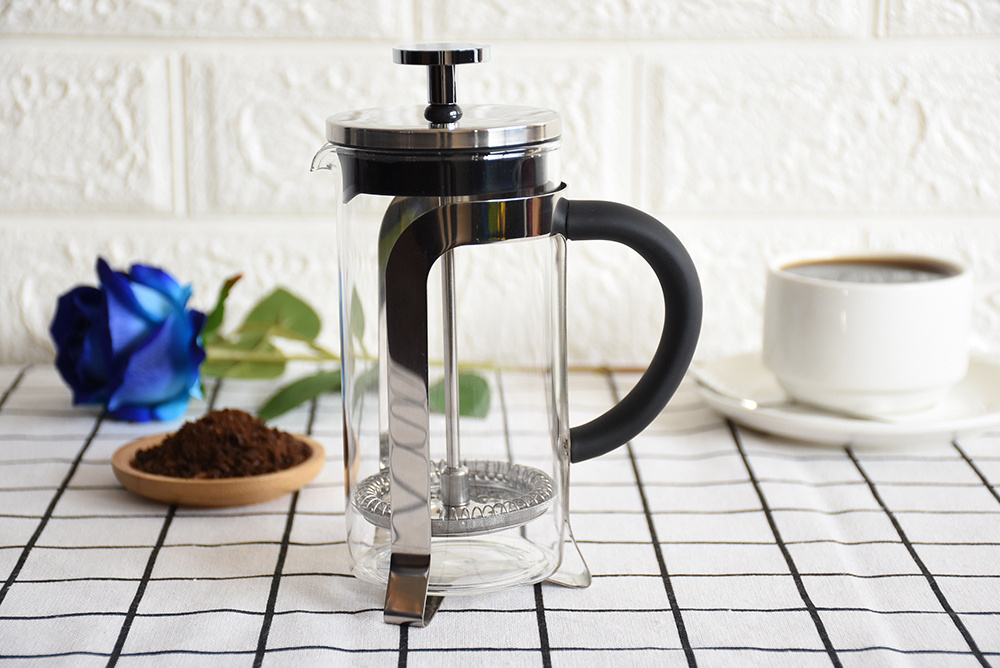 Borosilicate Glass French Press Coffee Maker Household Kitchen Coffee Press With Plunger