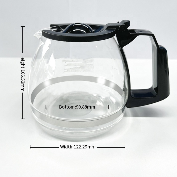 Factory Maker Oster coffee pot 5-cup Glass Coffee Carafe Use for drip coffee maker glass pot Replacement Glass Carafe