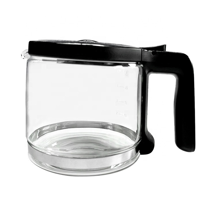 Pengrun glass Factory OEM/ODM coffee pot 5-cup for Mr. Coffee Drip Coffee Maker parts borosilicate glass carafe Replacement