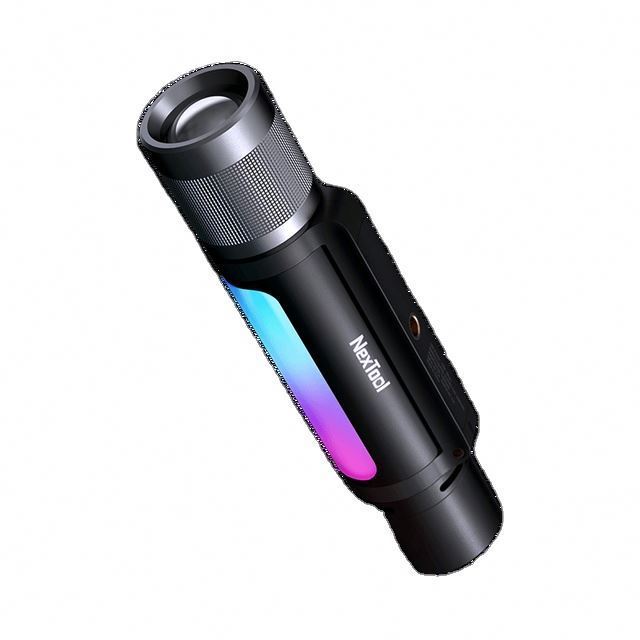 Xiaomi Youpin Mijia Nextool Outdoor 12 in 1 Thunder Music Flashlight Voice Activated Color RGB Rhythm Light Nextool Flashlight