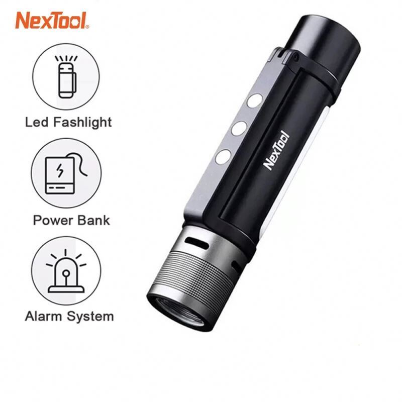 Xiaomi Youpin Mijia Nextool Outdoor 6-in-1 Thunder Flashlight Portable Rechargeable Mobile Power Bank Camping Nextool Flashlight