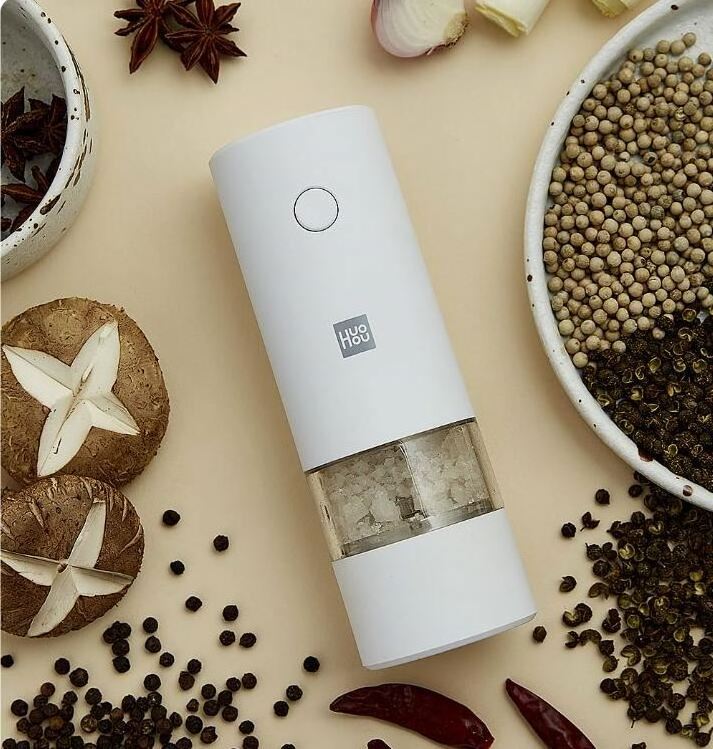 In Stock Original Mi Xiaomi Youpin Mijia Huohou Electric Grinder Automatic Salt Pepper Mills Spice Huohou Grinder For Kitchen