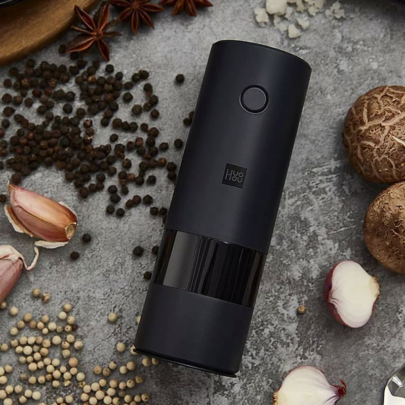 In Stock Original Mi Xiaomi Youpin Mijia Huohou Electric Grinder Automatic Salt Pepper Mills Spice Huohou Grinder For Kitchen