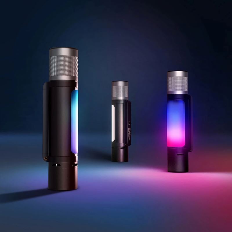 Xiaomi Youpin Mijia Nextool Outdoor 12 in 1 Thunder Music Flashlight Voice Activated Color RGB Rhythm Light Nextool Flashlight