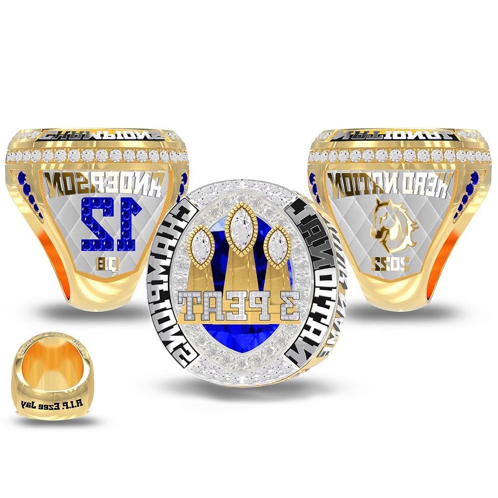 High Quality Custom Sports Baseball Softball Basketball Championship Ring Rugby Hockey Cheers Championship Ring