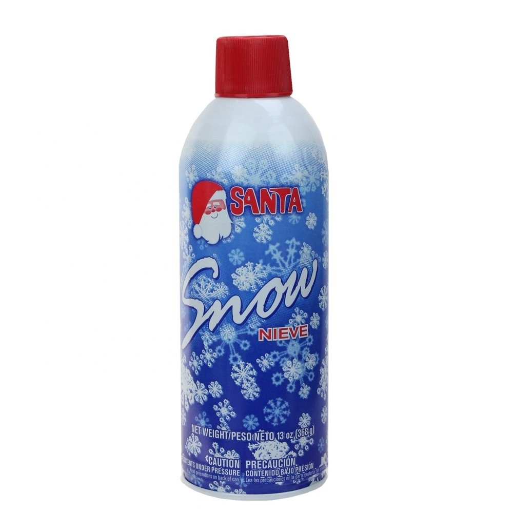 Good price party favors artificial Santa snow spray for Christmas tree window shop mall decoration