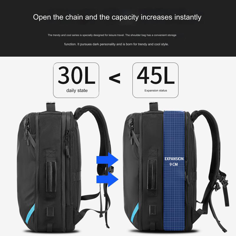 High Quality Mochila Outdoor Travel School Bag Waterproof Durable Large College Business knapsack Office Laptop Bag USB Backpack