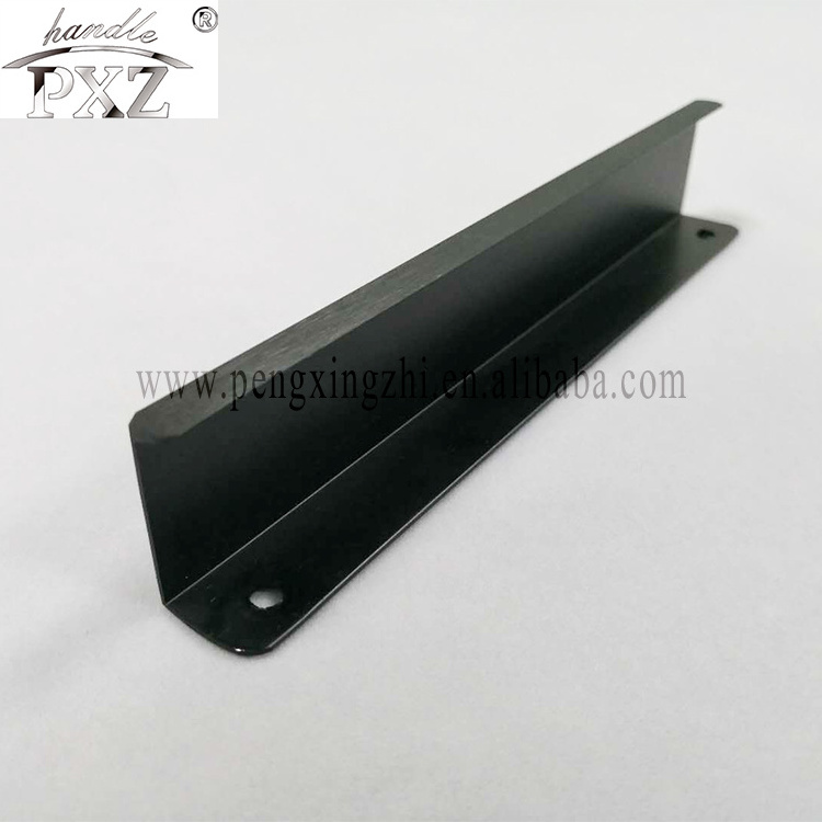 Cabinet extruded aluminum profile furniture concealed handles kitchen cabinet hidden handle