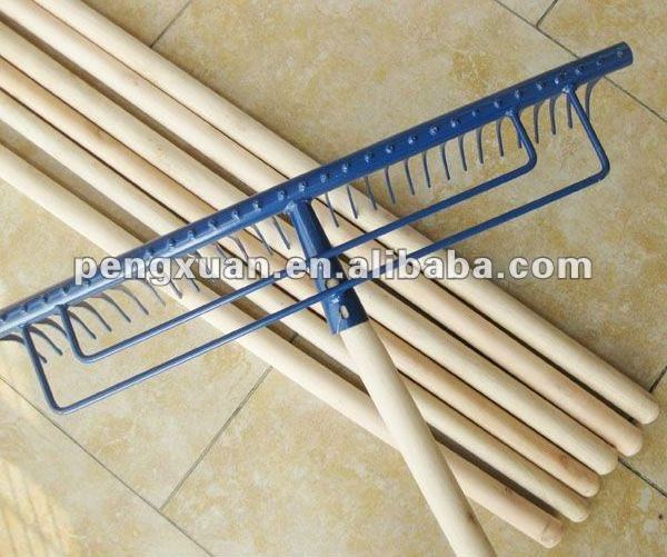 Garden tools and hand tools camping pickaxes with natural wooden stick for Pickaxe rake shovel hoe