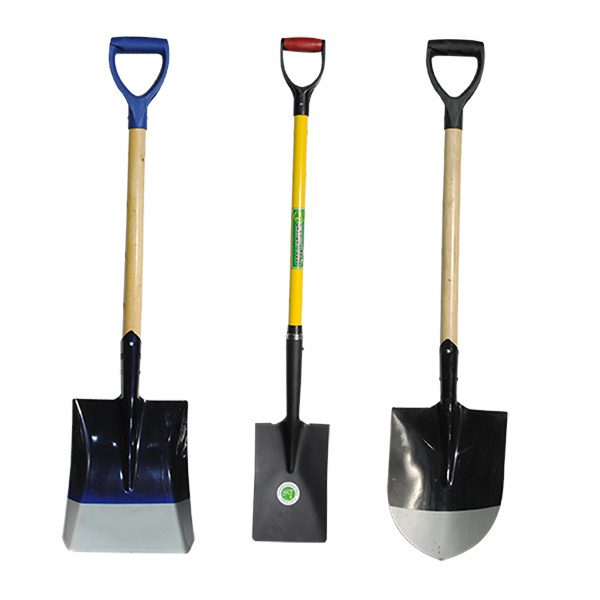 Multi tool shovel carbon steel shovel gardening plants rounded handle spade and shovel for construction