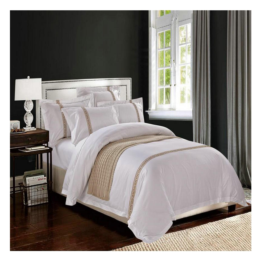 2022 Cotton Bed Sheet Bed Factory Price Wholesale 300tc 100% Bamboo Bed Sheets Duvet Cover