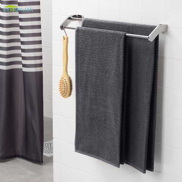 Bath Towel Set of 6 Ultra Soft Absorbent Breathable Quick Dry Grey Towels Bulk Towels for Bathroom, Hotel and Spa