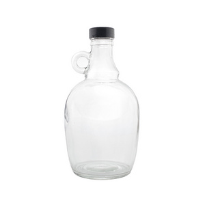 Large 1 Liter 1 Gallon 128oz Water Jar Glass Juice Beverage Dispenser Bottle Beer With Swing Top