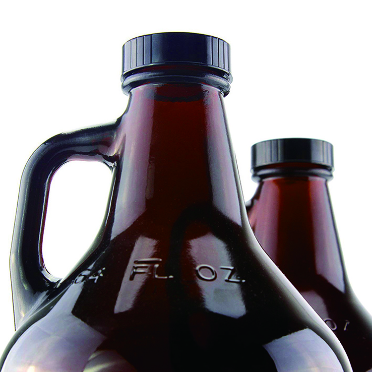 32 oz Water Kombucha Amber Glass Wine Beer Growler 64 oz Half Gallon Jugs Bottles