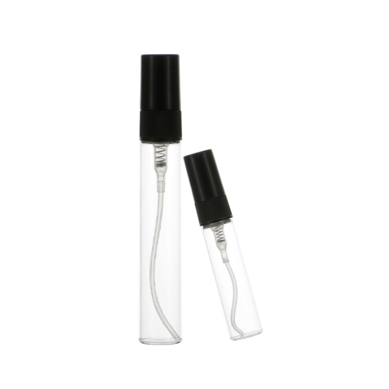 Spot Press Spray Bottle 10Ml Transparent Tube Pulling Bottle Portable Perfume Spray Vial