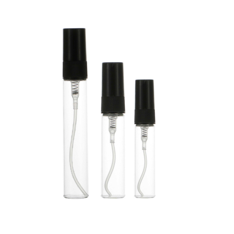 Press Type Spray Bottle 10Ml Transparent Tube Pulling Bottle Portable Cosmetics Bottle