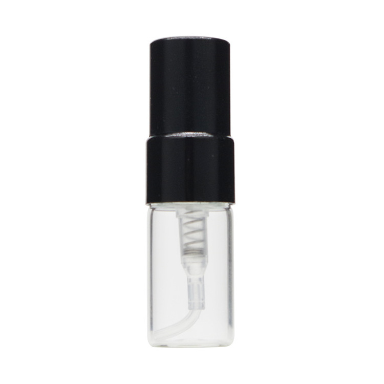 Wholesale 2ml 3ml 5ml 5 ml 10ml 10 ml Empty Mini Small Sample Perfume Atomizer Tester Transparent Glass Spray Pump Bottle