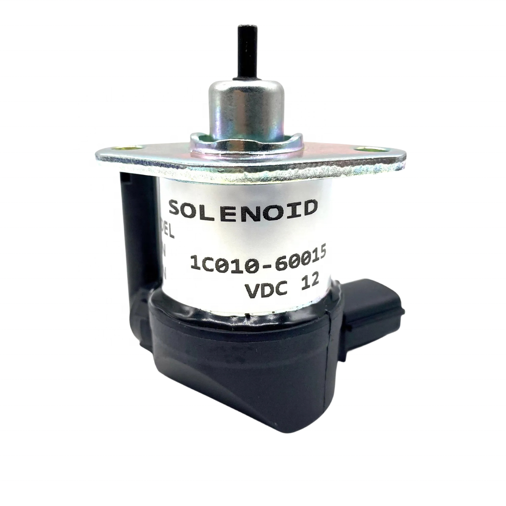 1C010-60015 Fuel Shut Off Solenoid 1C010-60016 1C010-60017 1C010-60010 1C010-60013 1C010-60014 for Kubota V3300 V3600 12VDC