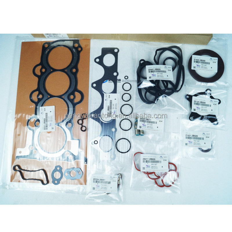 OEM 20910-2BB02 Genuine Hyundai Car Repair Tools Full Gasket Kit 209102BB02 FOR HYUNDAI ELANTRA 1.6 2006-2011