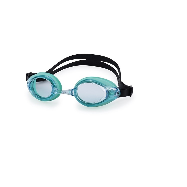 Open Water Silicone Black Swim Goggles Adult Anti Fog Glasses with Replace Nose Piece Triathlon Goggles