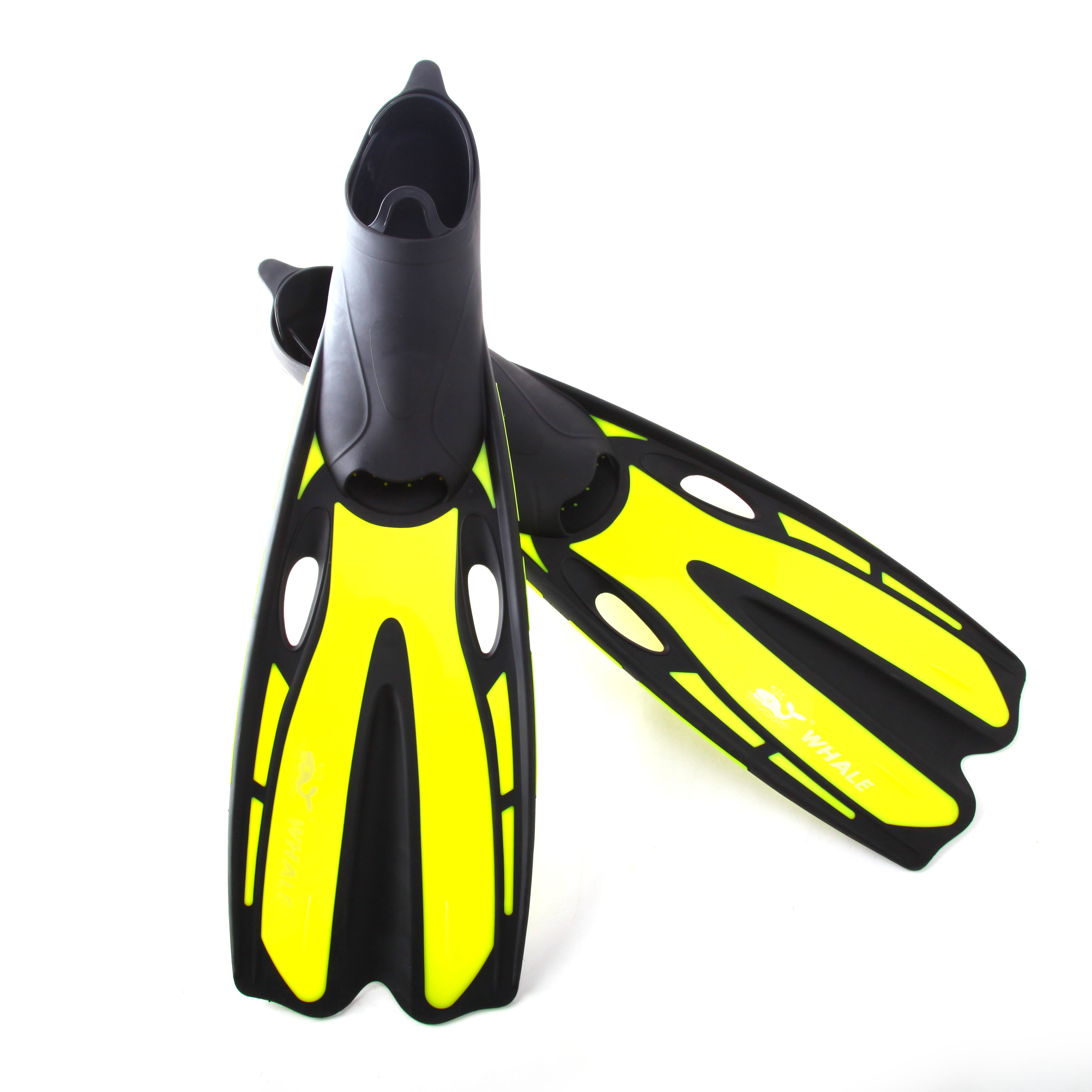 XS-XL Quality Popular TPR+PP Professional Long Swimming Diving Fins