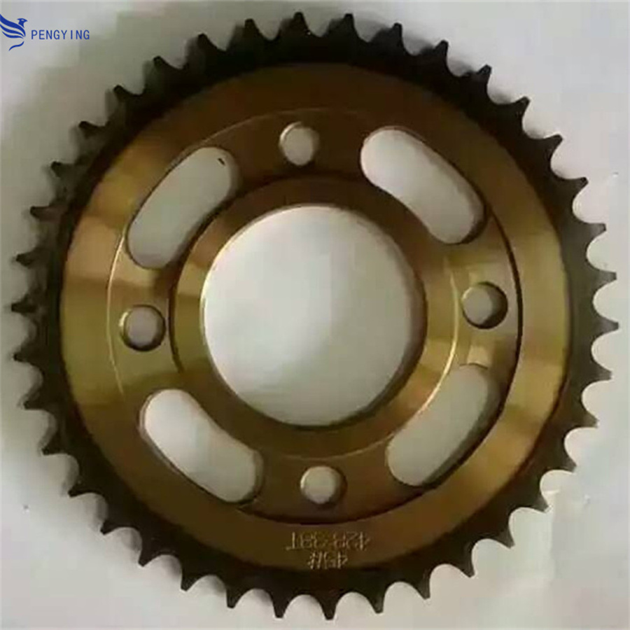 Motorcycle sprocket chain processing customized motorcycle sprocket manufacturer