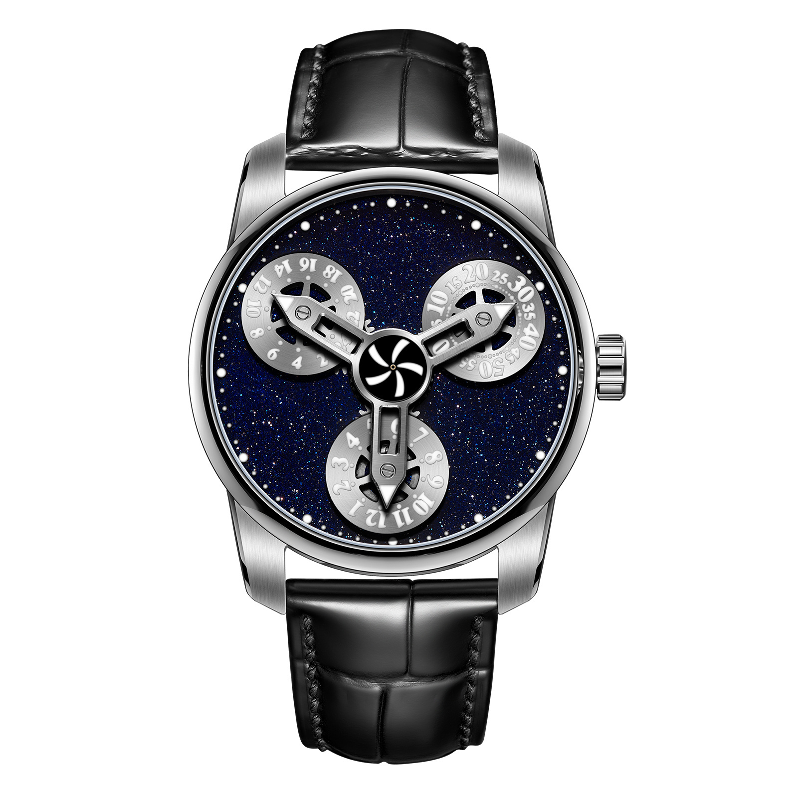 Custom Logo Original Male  Tourbillon Movement Hand Men Wrist Luxury  Mechanical Watch