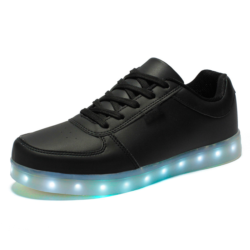 Wholesale factory zapatillas light up led sneaker customize led Adult flash men light running led shoes