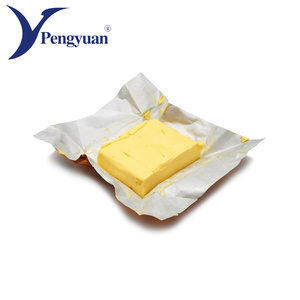 Butter Wrapper Laminated Grease Proof Paper Backed Rolls Aluminum Foil Silicone Gravure Printing Virgin Baking Paper Wood Pulp