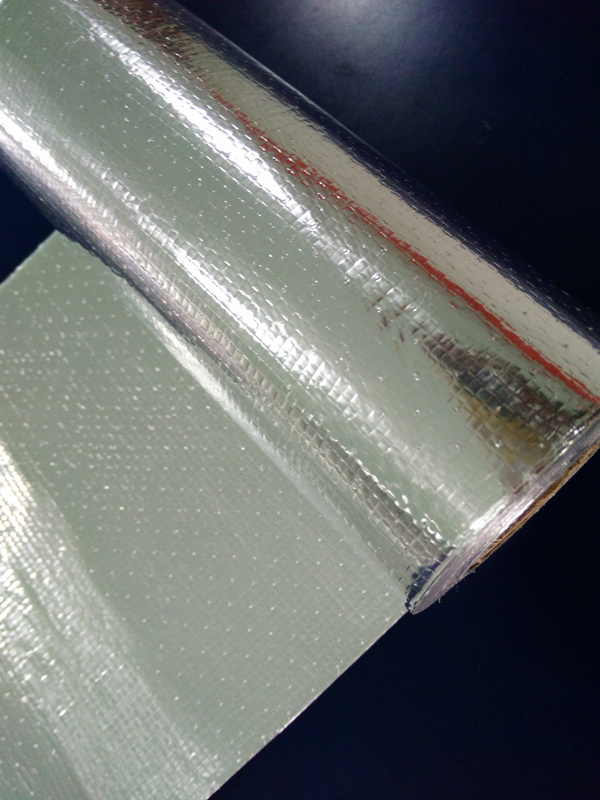 perforated foil radiant barrier reinforced alu foil faced woven fabric alu foil insulation