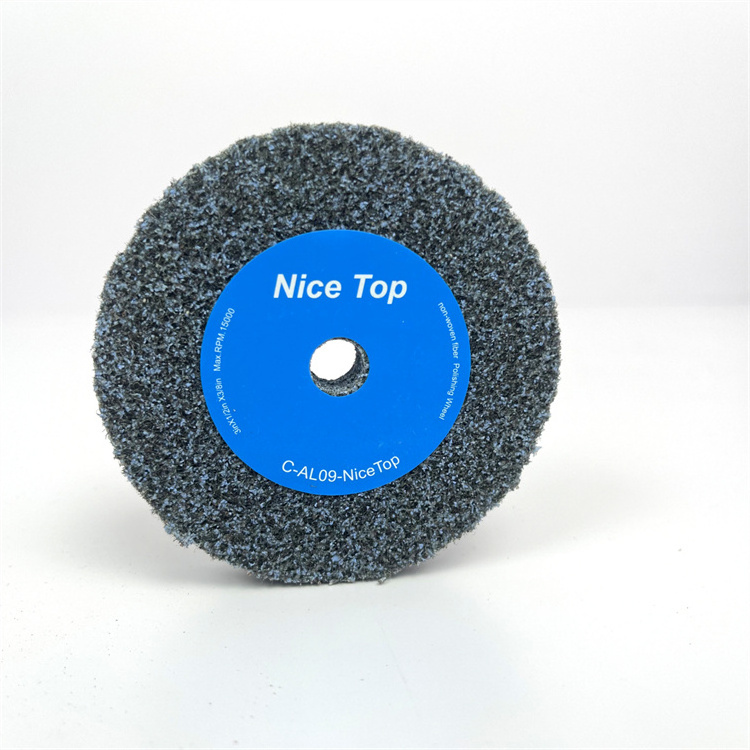 Flexible Grinding Wheel  Nylon Fiber Non Woven Polishing Wheel Deburr and Finish PRO Unitized Wheel