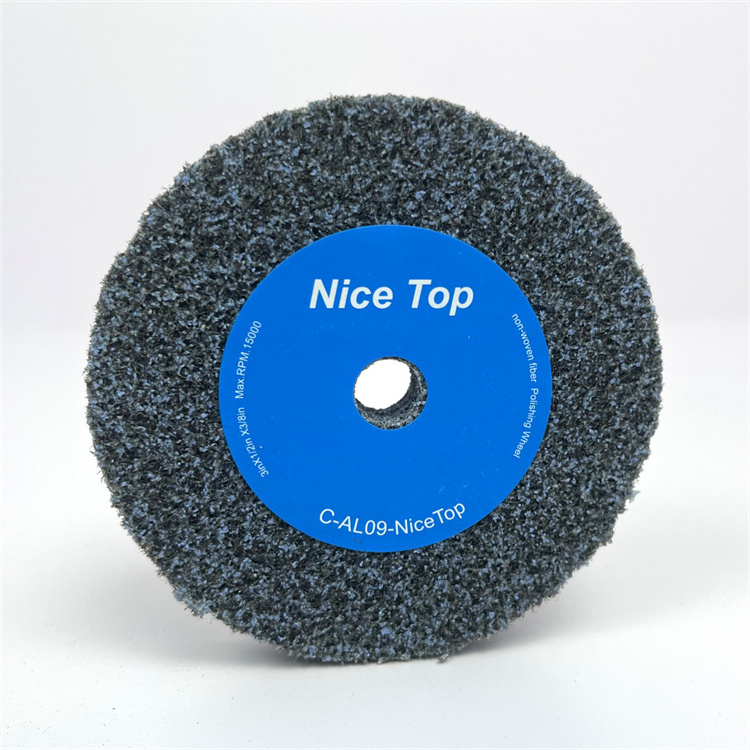 Flexible Grinding Wheel  Nylon Fiber Non Woven Polishing Wheel Deburr and Finish PRO Unitized Wheel