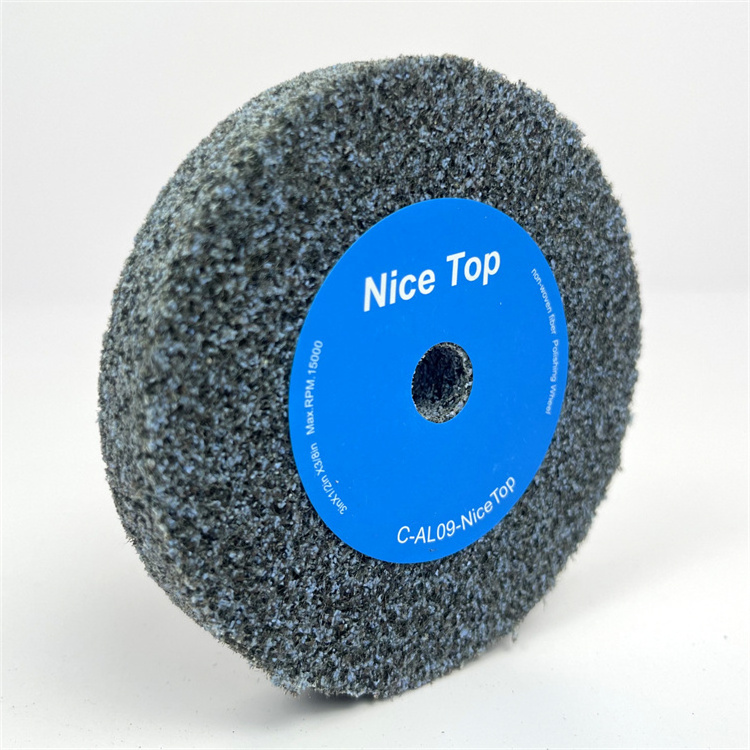 Flexible Grinding Wheel  Nylon Fiber Non Woven Polishing Wheel Deburr and Finish PRO Unitized Wheel