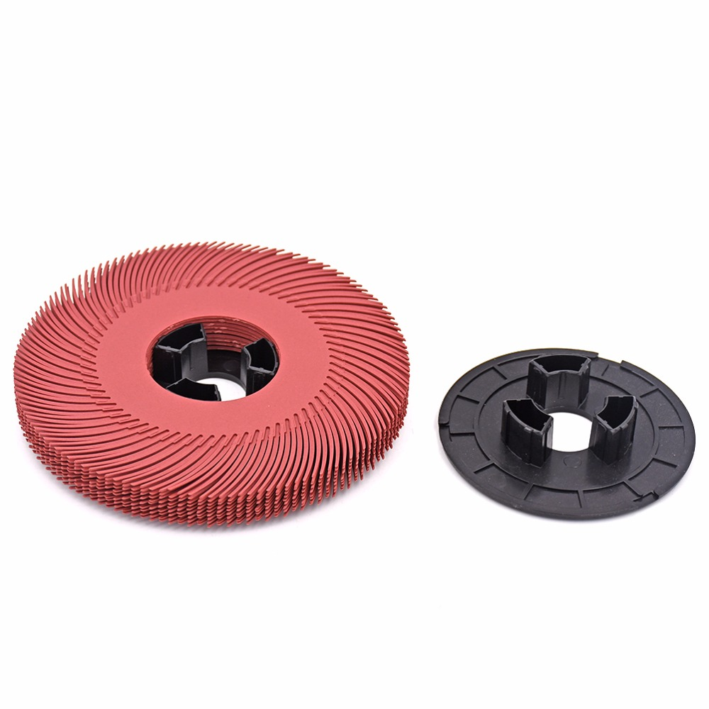 Good quality 6Inch Radial Bristle Disc Polishing Wheel for Remove Coatings