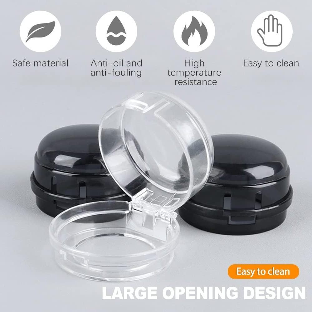 Clear Stove Knob Covers (5 Pack) Child Safety Guards Durable Design   Baby Proof /