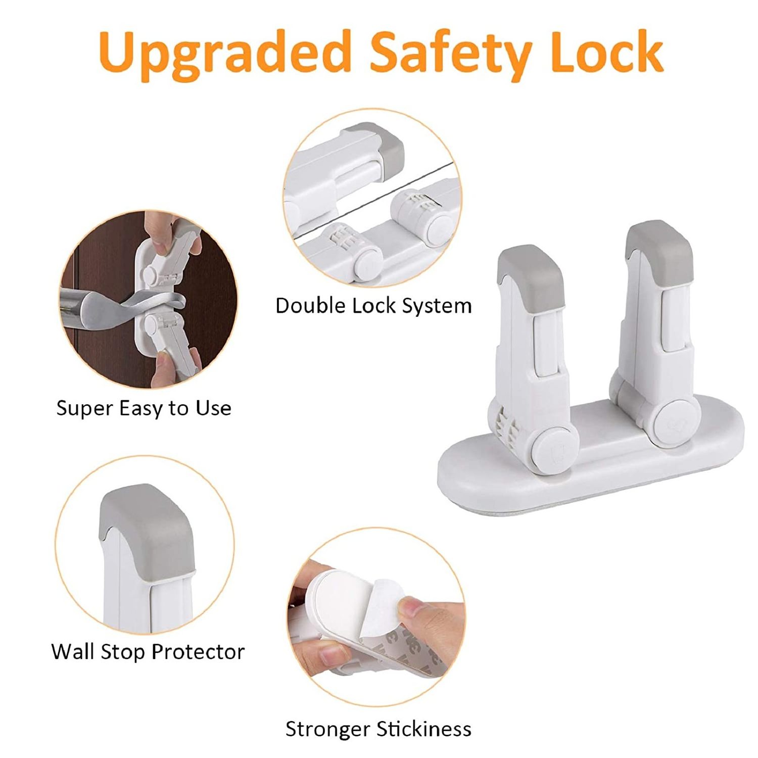 New Arrivals Child Safety Locks Room Door Handle Lock/