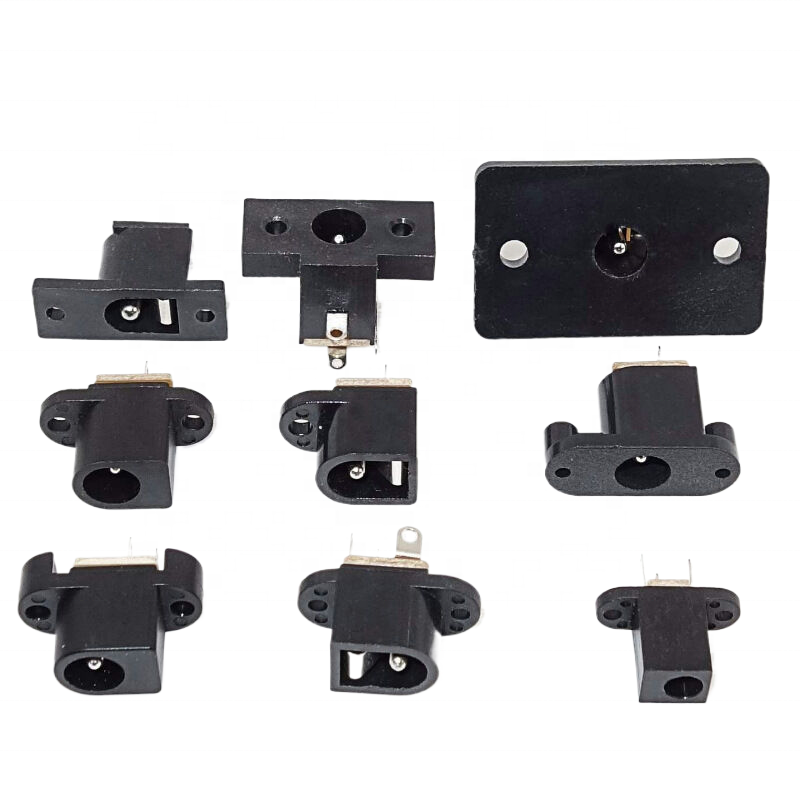 12V DC Female Charging Socket Male Plug 1.65/1.7/5.15 SMT DIP 5.5*2.5mm 5.5*2.1mm DC Power Jack Connectors