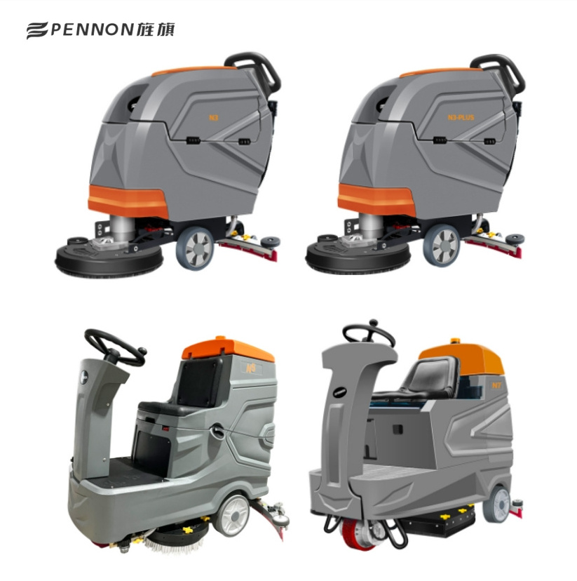 Top Quality Ceramic Epoxy Marble PVC Terrazzo Floor Cleaning Machine Industrial Commercial Big House Electric Floor Scrubber