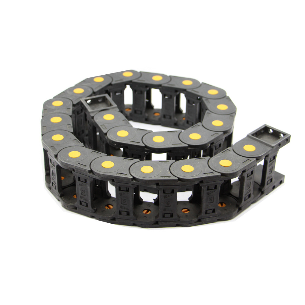 30 Series Plastic, Nylon Bridge Closed Type Engineering Chain Cable Cable Chain Drag Chain Cable Carrier