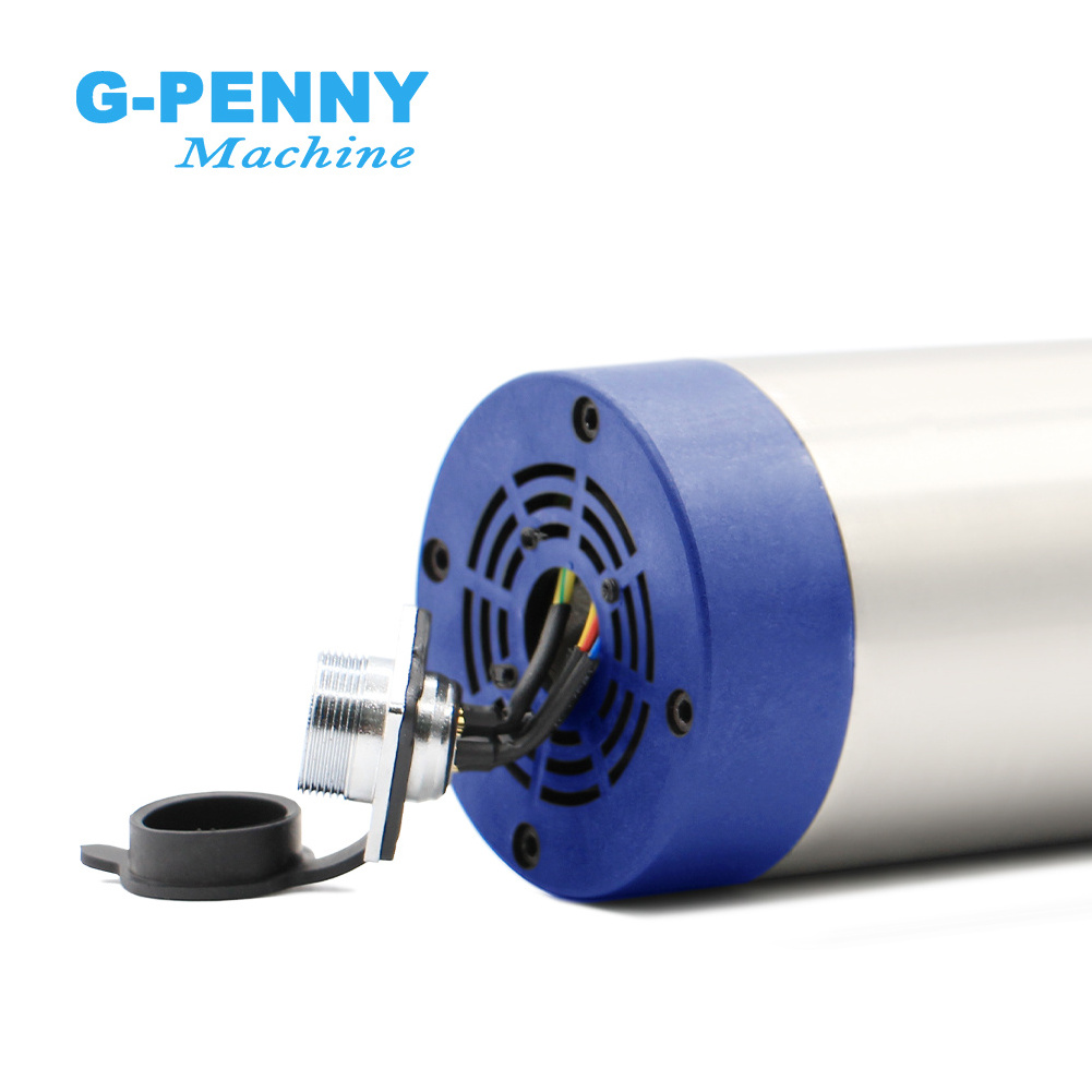 G-PENNY Machine CNC 2.2kw ER20 110V 220v 380v Air cooled spindle D80 cnc router machine Spindles being parts of machines