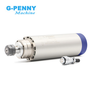 G-PENNY Machine CNC 2.2kw ER20 110V 220v 380v Air cooled spindle D80 cnc router machine Spindles being parts of machines