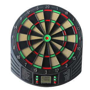 China Professional dart board supplier,Electronic Dartboard with soft tip darts.Logo printed,Color box accepted